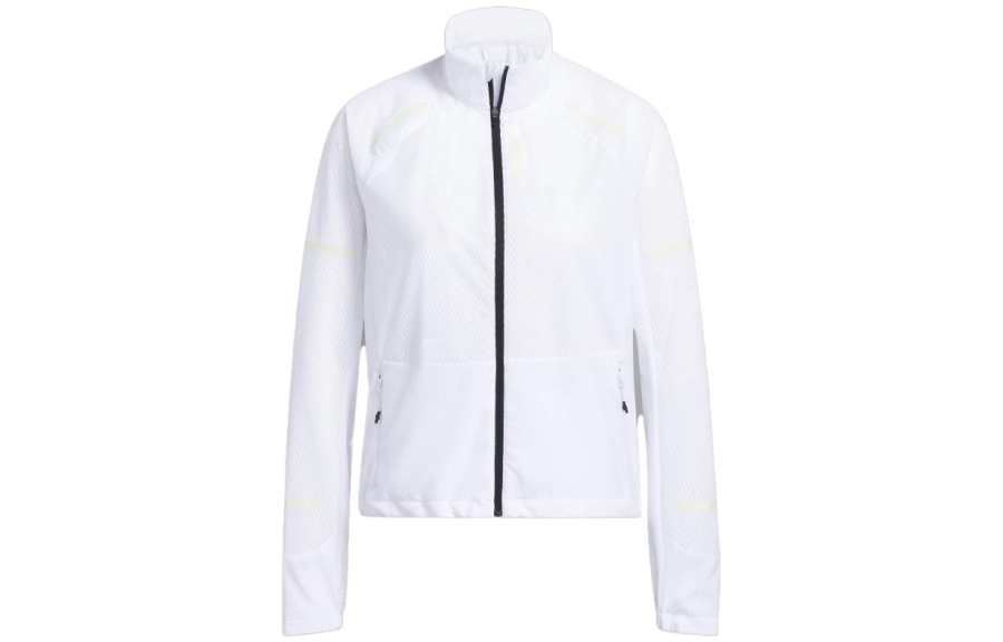 Adidas Adidas Jackets Women's White Stand Collar Moderate Other