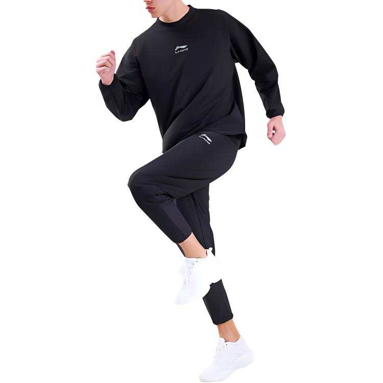 Li-Ning Li Ning Casual Sportswear Unisex Black