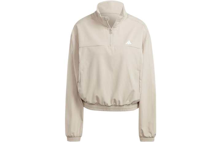 Adidas Adidas Essential Jackets Women's Beige Stand Collar Moderate Other