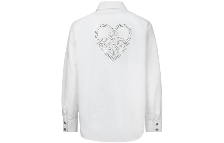 EVISU Shirts Women's White Lapel Moderate Other