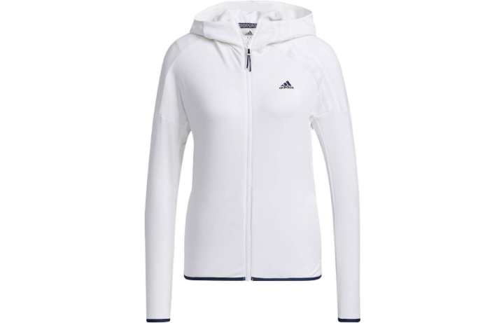 Adidas Adidas Jackets Women's White Hooded Moderate Other
