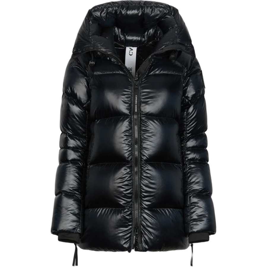 Canada Goose Canada Goose Logo Patch Hooded Down Coat