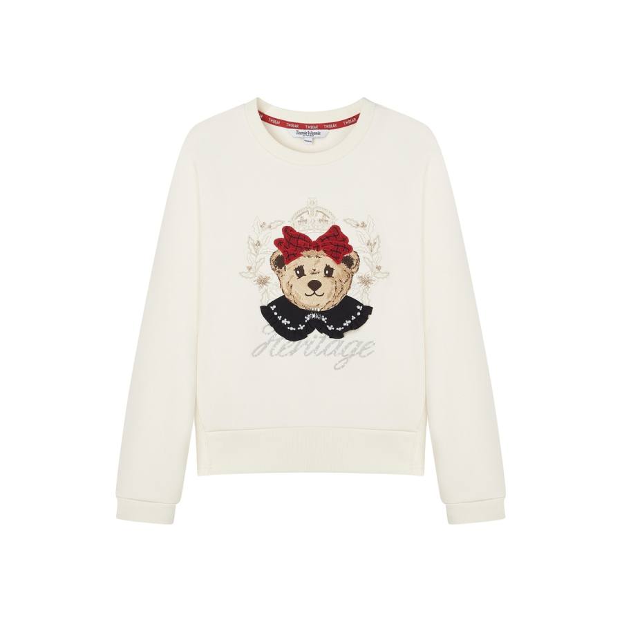 Teenie Weenie Sweatshirt Women's Ivory