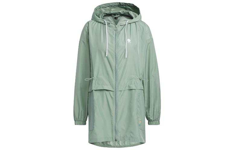 Adidas Neo Jackets Women's Silver Gray Hooded Moderate Other