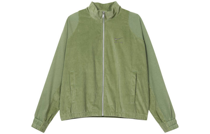 Nike Nike Air Women's Corduroy Fleece Full Zip Jacket Green