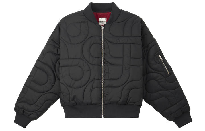 Nike Nike Jackets Women's Black Stand Collar Thickened Reversible