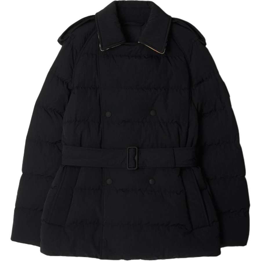 Burberry Belted Waist Quilted Puffer Coat