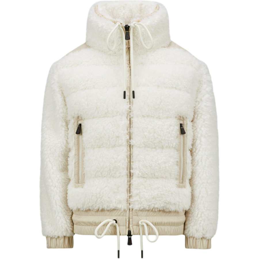 Moncler Grenoble Moncler Grenoble Fur Effect Puffer Jacket