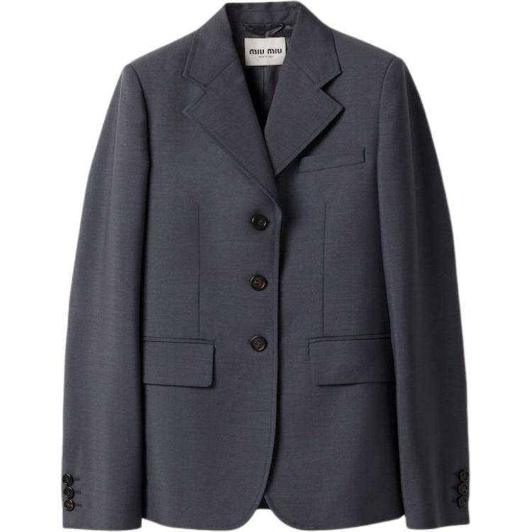MIU MIU Miu Miu single-breasted blazer