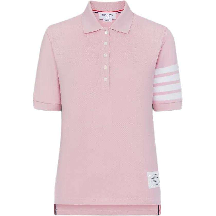 THOM BROWNE THOM BROWNE· Polo Shirt Women's Light Pink