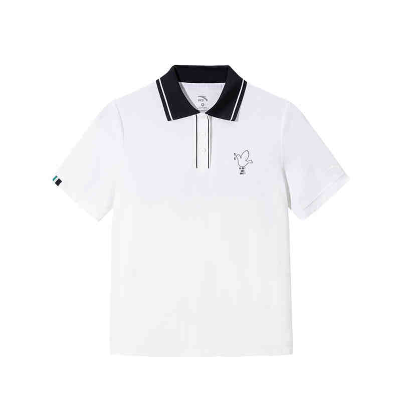 Anta Life Collection Polo Shirt Women's Snowflake White