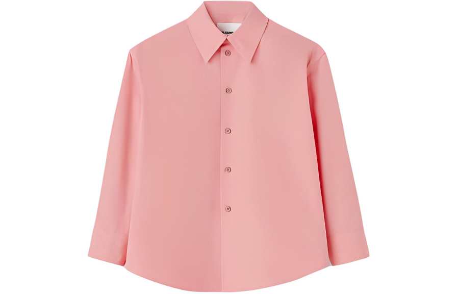 JIL SANDER JIL SANDER Straight point Collar Cotton Shirt