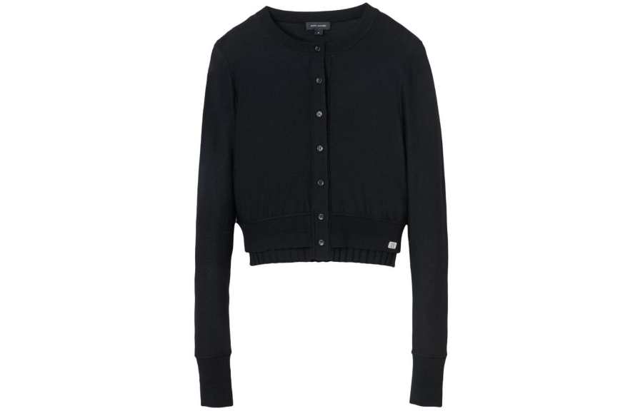 MARC JACOBS MARC JACOBS Fine ribbed Merino wool Cardigan
