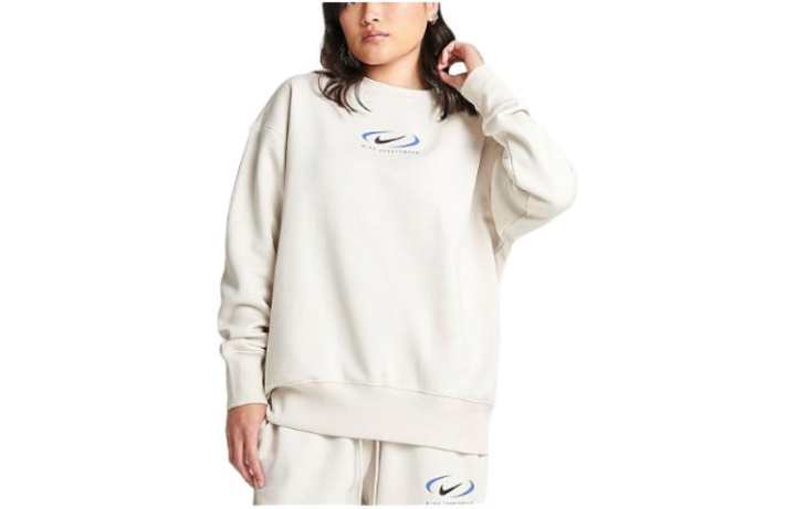Nike Nike Sweatshirts Women's White Crew Neck Moderate Other