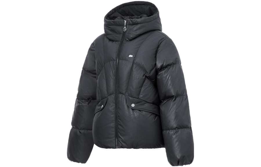 Li-Ning Li Ning Sports Life Collection FW23 Down Jacket Women's Black