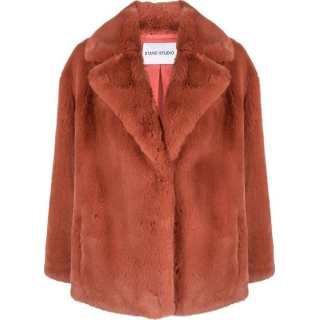 STAND STUDIO Savannah Faux-Fur Jacket