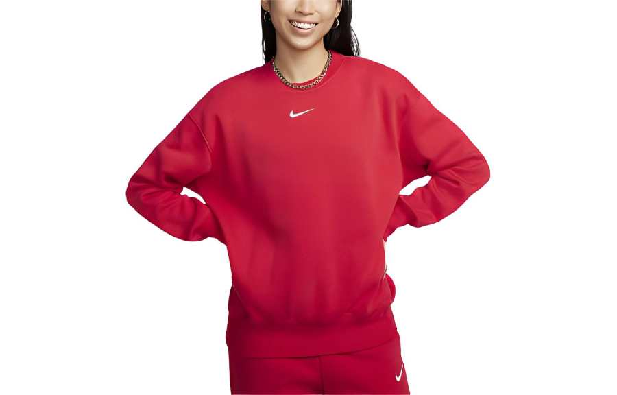 Nike Nike Sportswear Phoenix Fleece Sweatshirt Women's Red