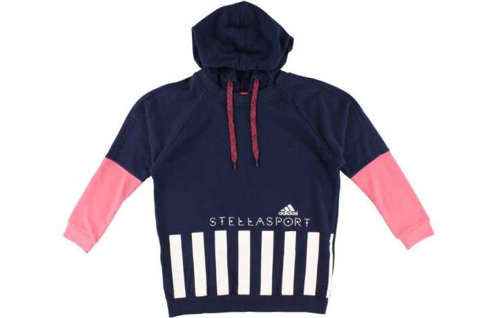Adidas Adidas Sweatshirts Women's Blue Hooded Moderate Other
