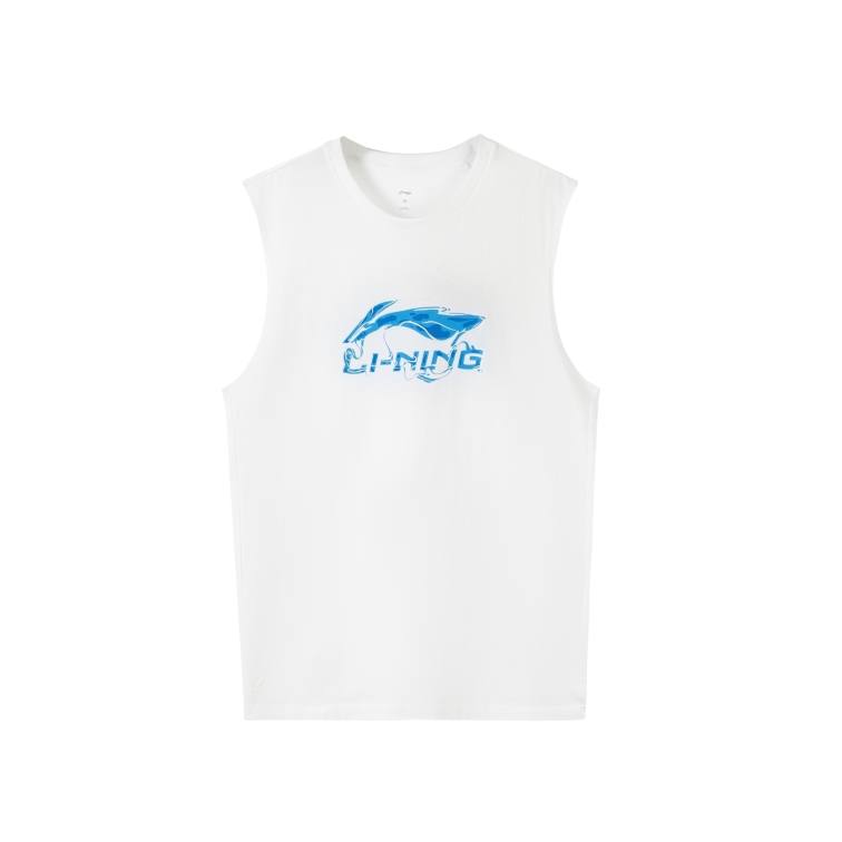 Li-Ning Li Ning Tank Tops Men's Crew Neck Moderate Sleeveless
