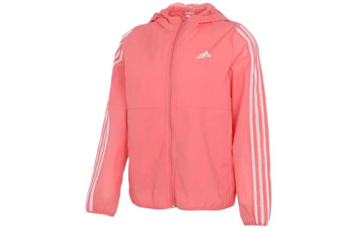 Adidas Adidas Jackets Women's Pink Hooded Moderate Other