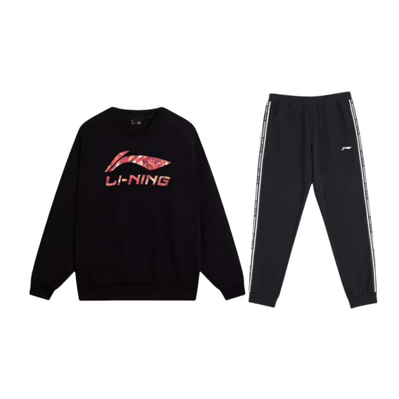 Li-Ning Li Ning Casual Sportswear Unisex Black