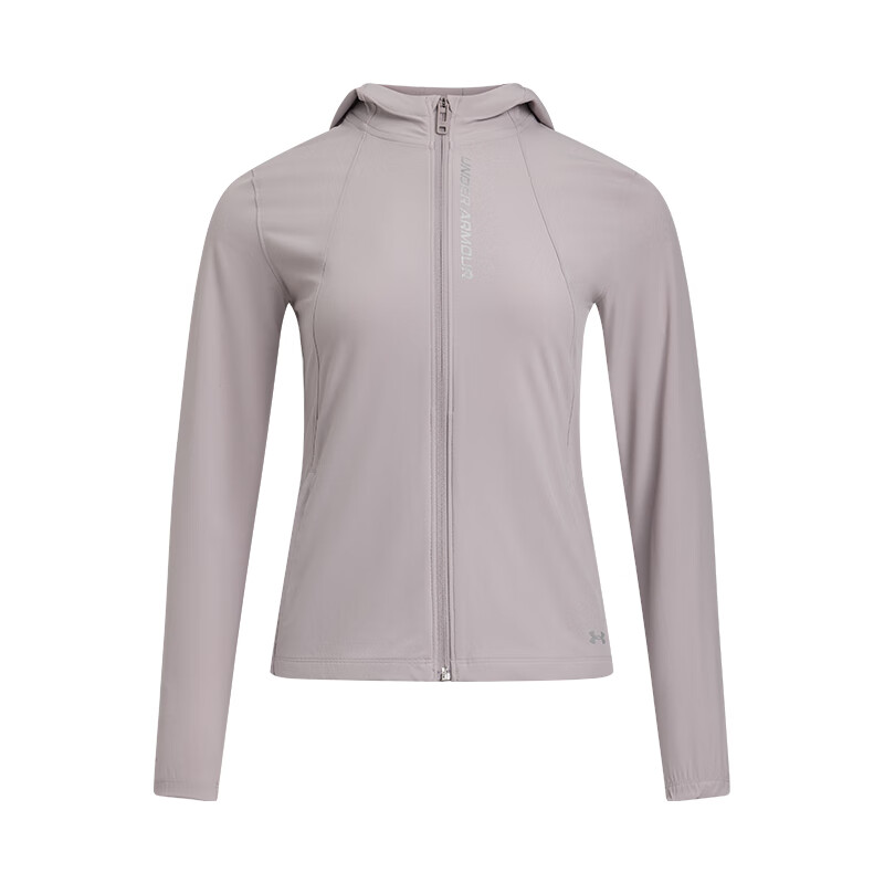 Under Armour SS25 Jacket Women's Daybreak Gray Pink