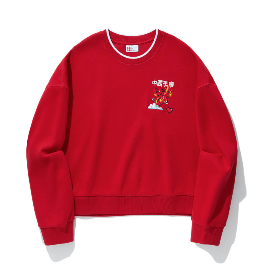 Li-Ning Li Ning Sweatshirt Women's Samba Red