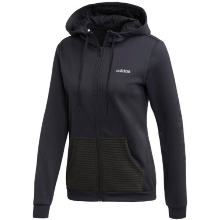 Adidas Adidas Jackets Women's Black Hooded Moderate Other