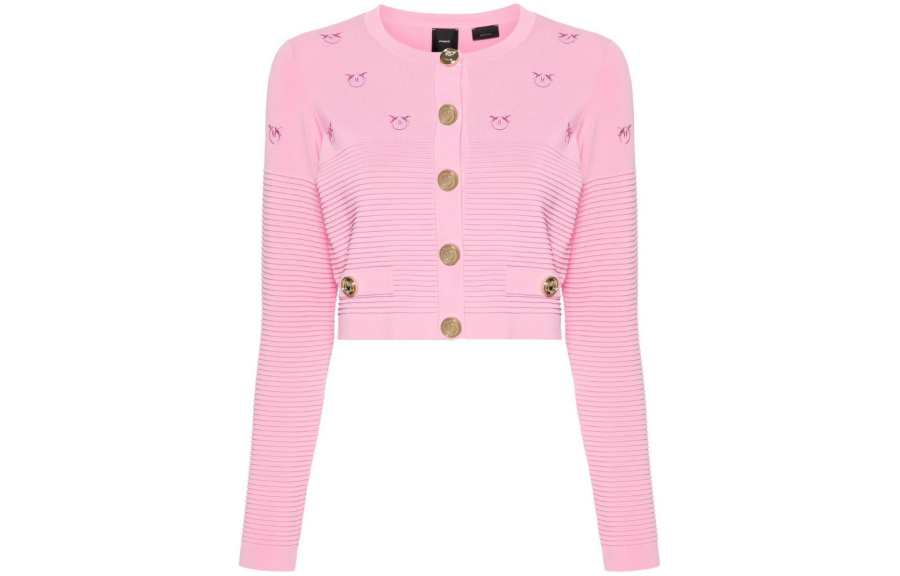 PINKO SS24 Knitwear Women's Bubble Gum Pink