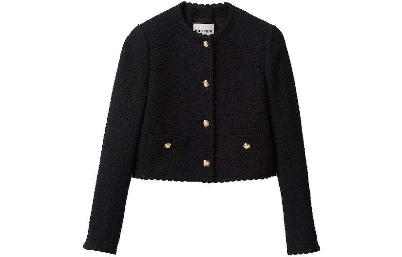 MIU MIU SS23 Jacket Women's Black