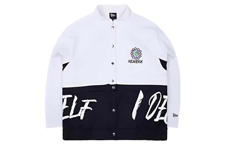 New Era Jacket Women's Black White