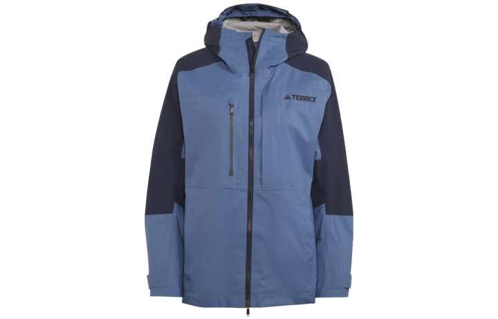 Adidas Adidas Jackets Women's Dark Blue Hooded Moderate Wind Shell