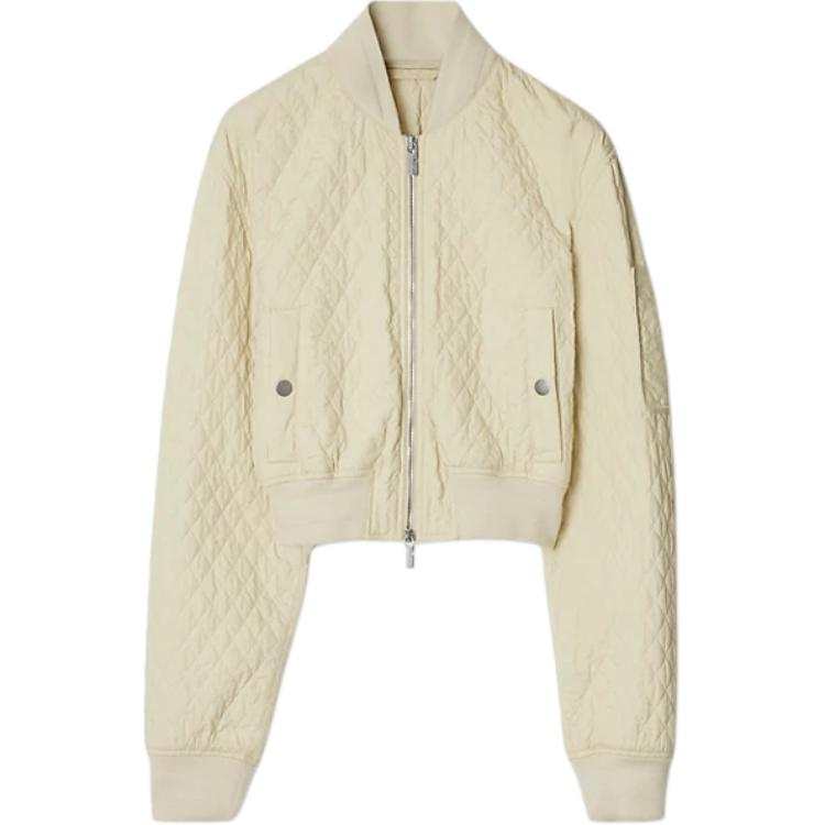 Burberry Burberry Quilted Cropped Bomber Jacket
