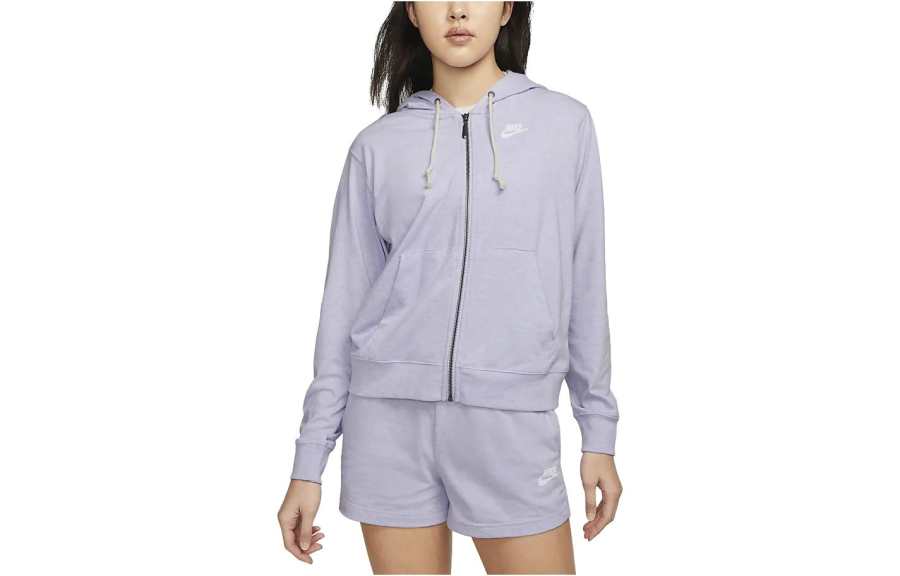 Nike Nike Sportswear Gym 'Indigo Haze/Light Purple' Hoodie