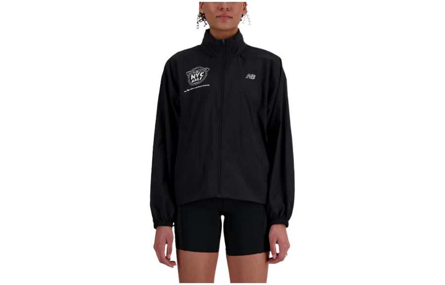 New Balance New Balance United Airlines NYC Half Athletics Packable Jacket Jackets & Coats Women's Black