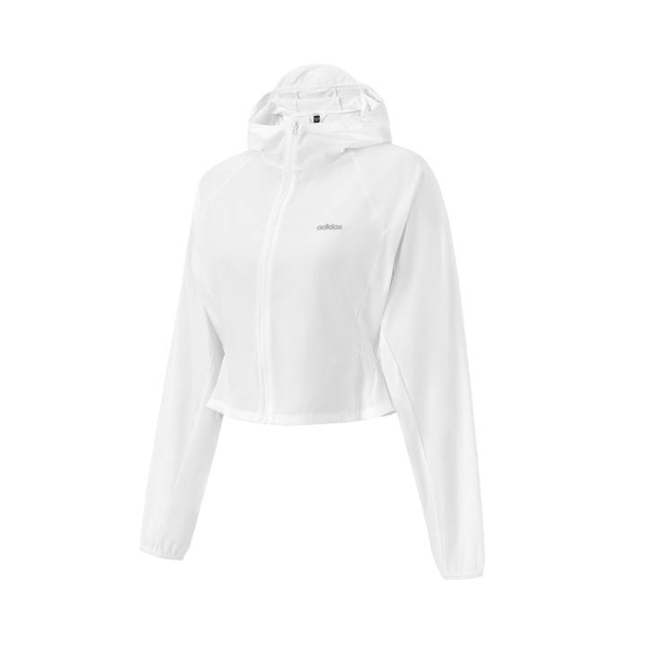 Adidas Adidas Jackets Women's White Hooded Moderate Other