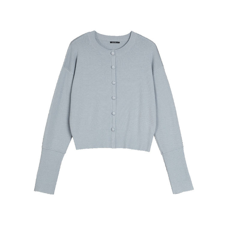 ELLE Knitwear Women's Gray Blue