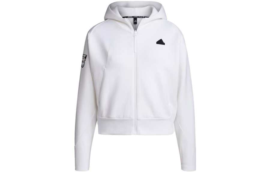 Adidas Adidas Jamaica Jackets Women's White Hooded Moderate Other