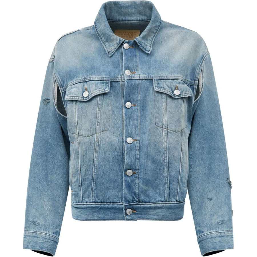 MM6 Maison Margiela single-stitch denim jacket