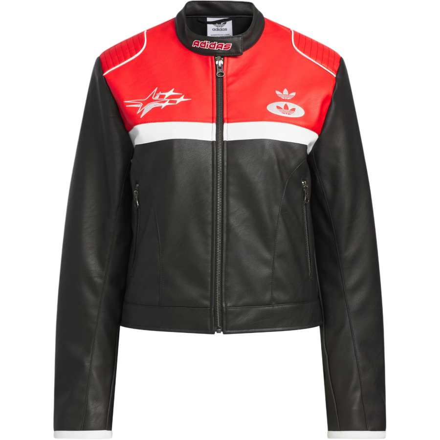 Adidas Originals Jacket Women's Black/Light Scarlet