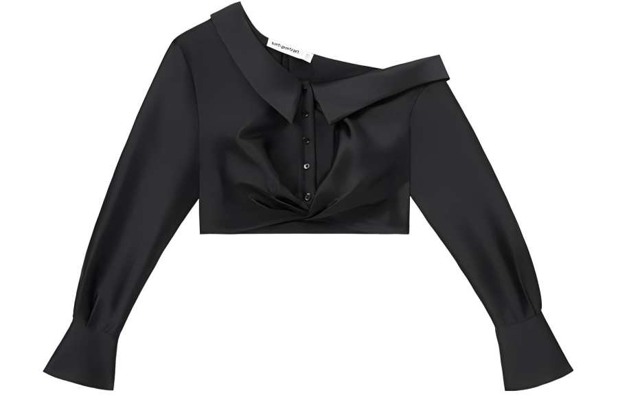 Self-portrait Off-shoulder Taffeta Blouse