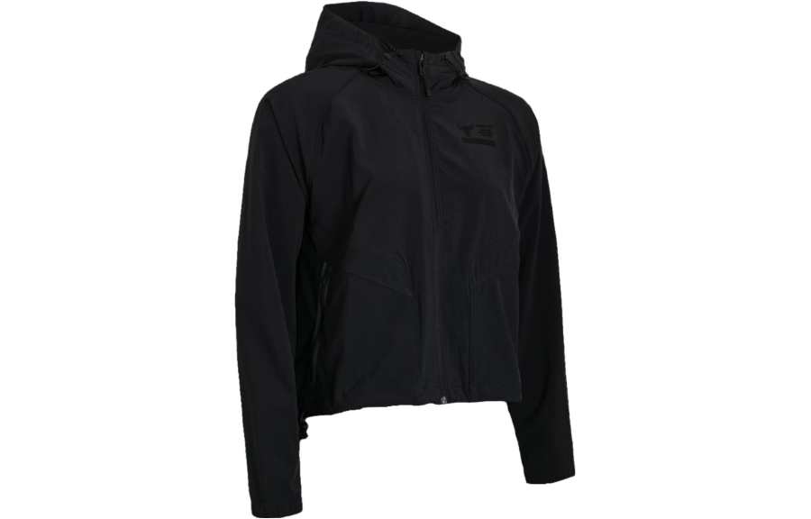 Under Armour Jackets Women's Black Hooded Moderate Other