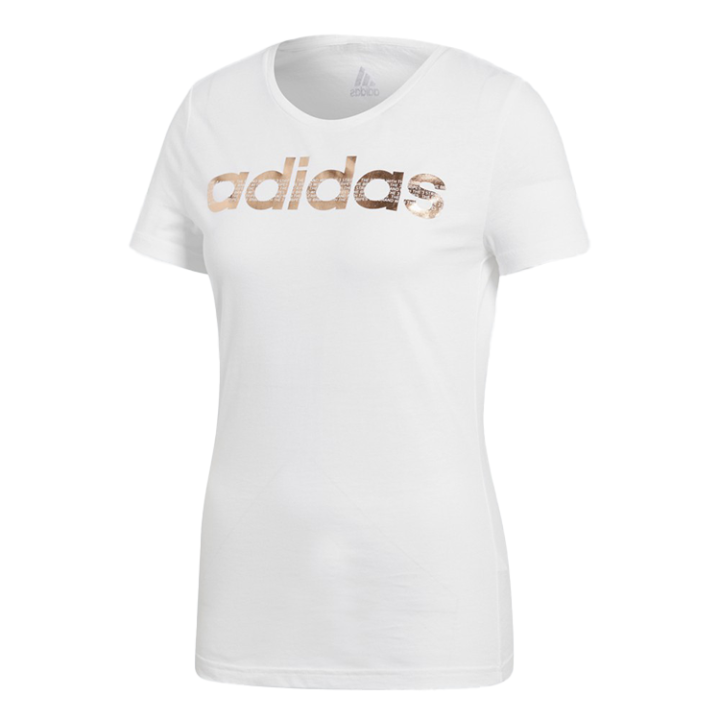Adidas Adidas T Shirts Women's White Crew Neck Moderate