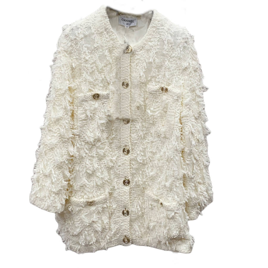 CHANEL CHANEL Jackets & Coats Women's White