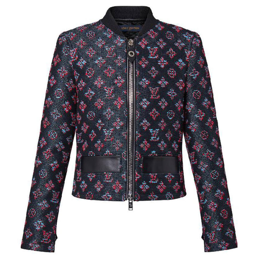 LOUIS VUITTON Jacket Women's Blue Purple