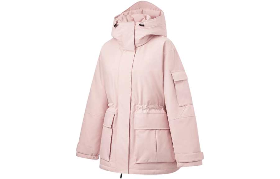 Li-Ning Li Ning Hot Pots Down Collection Down Jacket Women's Light Blush Pink