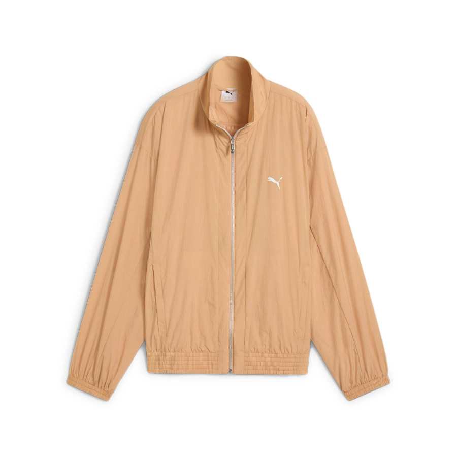 PUMA Jackets Women's Ginger Yellow 63 Stand Collar Moderate Other