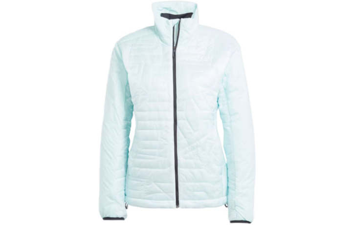Adidas Adidas Terrex Jackets Women's Light Green Stand Collar Moderate Other