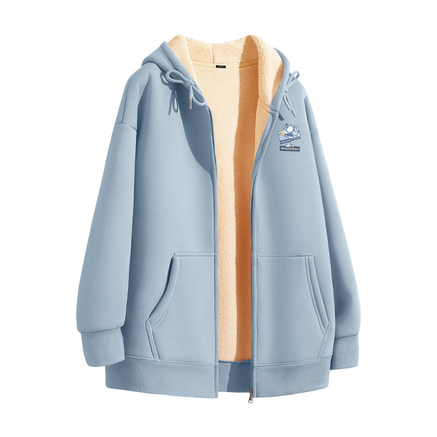 MINISO Sweatshirts Women's Hooded Thickened Cardigan