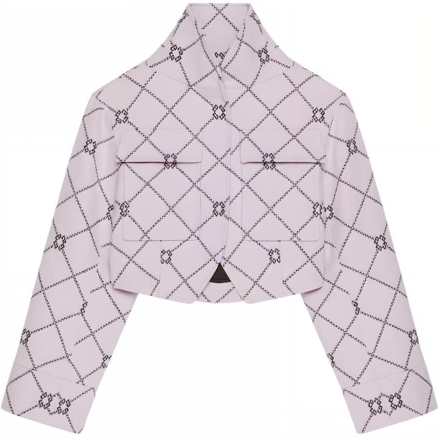 Givenchy Givenchy Jackets & Coats Women's Gray Pink